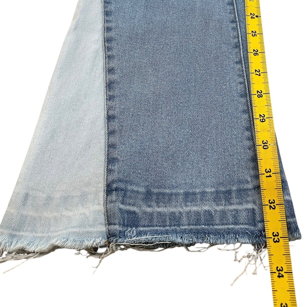 Altar'd State light wash flare jeans 27/5 - Picture 7 of 9
